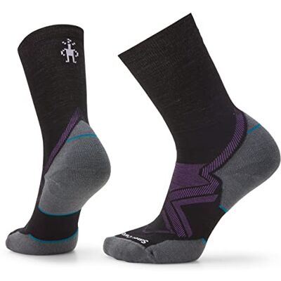 Smartwool Run Cold Weather Targeted Cushio Strumpor för kvinnor, Black, M Smartwool Run Cold Weather Targeted Cushio Strumpor för kvinnor, Black, M