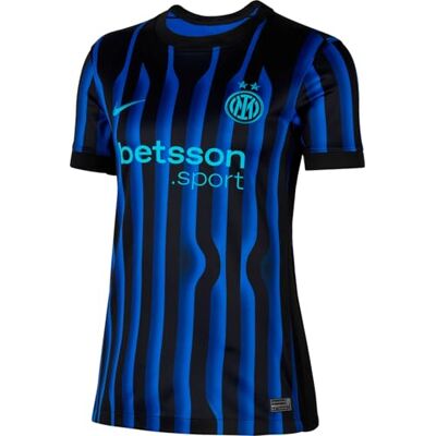 NIKE Inter Milano 2025/26 Stadium Home Dri-FIT replika fotbollströja för kvinnor, HJ5097 NIKE Inter Milano 2025/26 Stadium Home Dri-FIT replika fotbollströja för kvinnor, HJ5097