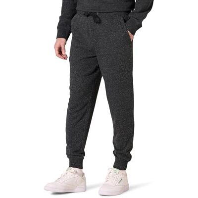 Amazon Essentials lättvikts franska terry-joggingbyxor (finns i stora och långa), gråmelerad, Small Amazon Essentials lättvikts franska terry-joggingbyxor (finns i stora och långa), gråmelerad, Small