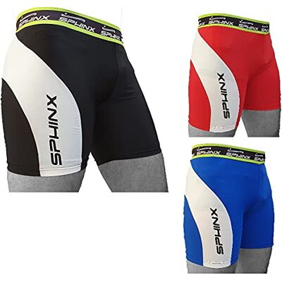 G5 HT SPORT SPHINX kompressionsshorts Lycra kort (L, blå) kompressionsshorts för vuxna, Färg: blå G5 HT SPORT SPHINX kompressionsshorts Lycra kort (L, blå) kompressionsshorts för vuxna, Färg: blå
