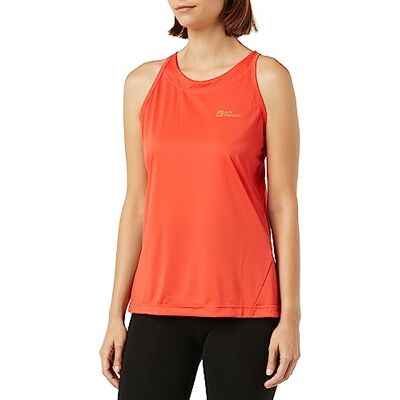 Jack Wolfskin Förljus T-tröja, Orange Tango, XS Dam, Tango orange, XS Jack Wolfskin Förljus T-tröja, Orange Tango, XS Dam, Tango orange, XS