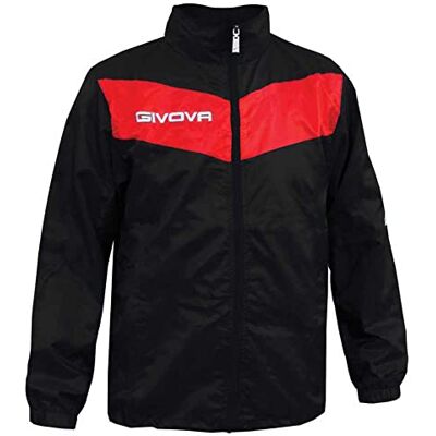 Givova RAIN SKÖLD MED ANTIFYRINGSMESH, SVART/RÖD, 3XL Givova RAIN SKÖLD MED ANTIFYRINGSMESH, SVART/RÖD, 3XL