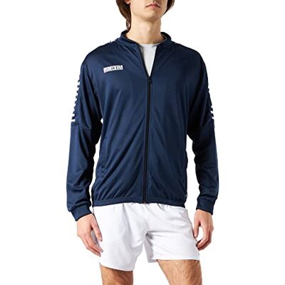 Derbystar Hyper poly-arbetsjacka unisex jacka navy weiss Small Derbystar Hyper poly-arbetsjacka unisex jacka navy weiss Small