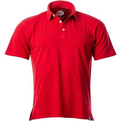 Panareha Herren Jersey Pocket Polo DAIQUIRI Röd (L) Panareha Herren Jersey Pocket Polo DAIQUIRI Röd (L)