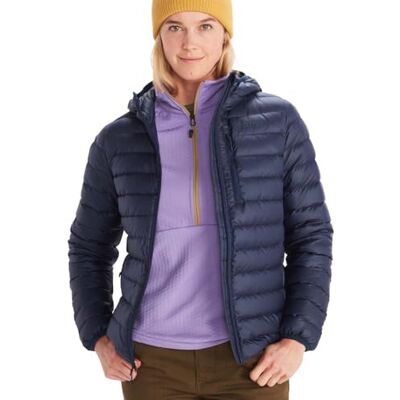 Marmot Kvinnor Wm'S Highlander Hoody, Varm Dunjacka, Isolerad Vinterjacka Med Huva, Andningsbar, Lätt Packbar Utomhusjacka, Vindtät, Arctic Navy, M Marmot Kvinnor Wm'S Highlander Hoody, Varm Dunjacka, Isolerad Vinterjacka Med Huva, Andningsbar, Lätt Packbar Utomhusjacka, Vindtät, Arctic Navy, M