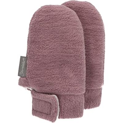 Sterntaler Unisex barn vantar melange handskar, lila, 0 Sterntaler Unisex barn vantar melange handskar, lila, 0