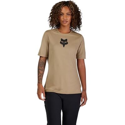 Fox Racing kvinnors W Ranger Ss Jersey Fox Head Athletic, Sand Fox Head, S Fox Racing kvinnors W Ranger Ss Jersey Fox Head Athletic, Sand Fox Head, S