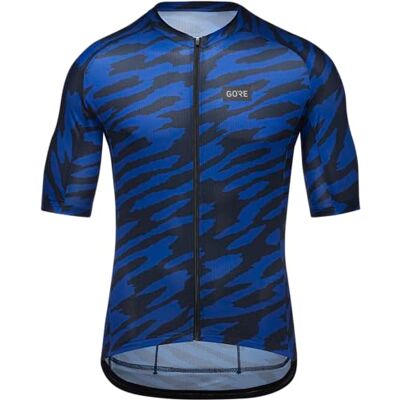 GORE WEAR Spirit Organic Camo Cykelkläder Jerseys, Tröjor herr, Orbit Blue/Ultramarine, S GORE WEAR Spirit Organic Camo Cykelkläder Jerseys, Tröjor herr, Orbit Blue/Ultramarine, S