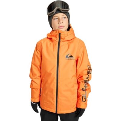 Quiksilver Orange Snow Mission Jacket Jacket 10 Quiksilver Orange Snow Mission Jacket Jacket 10