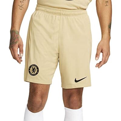 NIKE CFC Df shorts sesam/svart M NIKE CFC Df shorts sesam/svart M