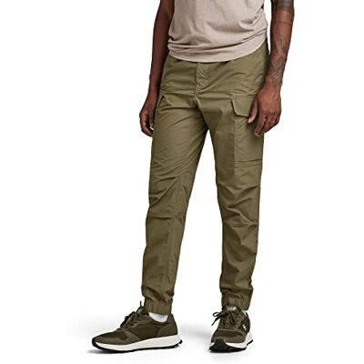 G-STAR RAW Combat Cargo Trainer Sweatpants för män, Grön (Shadow Olive D22556-a790-b230), 26W G-STAR RAW Combat Cargo Trainer Sweatpants för män, Grön (Shadow Olive D22556-a790-b230), 26W