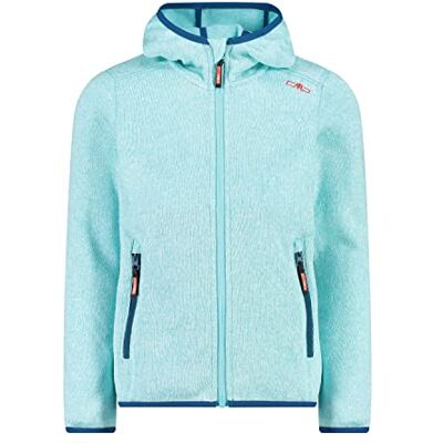 CMP Lätt softshelljacka för barn med fast huva, Deep Lake-Aqua, 104 CMP Lätt softshelljacka för barn med fast huva, Deep Lake-Aqua, 104