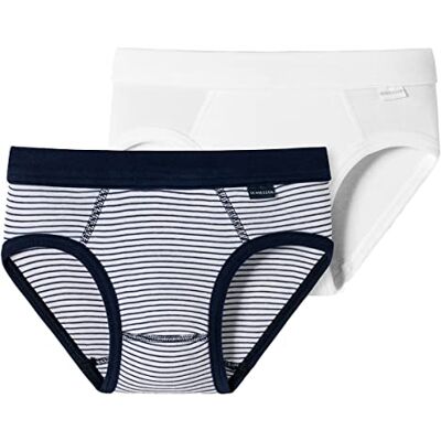 Schiesser Jungen 2 PACK Sportslip Unterwäsche Feinripp 100% Organic Bio Baumwolle Größe 92 bis 140 Schiesser Jungen 2 PACK Sportslip Unterwäsche Feinripp 100% Organic Bio Baumwolle Größe 92 bis 140