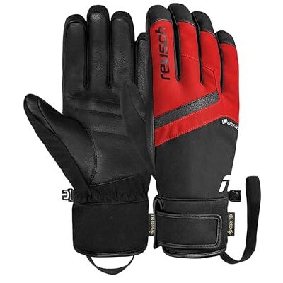 Reusch Booster Gore-TEX skidhandskar unisex – vattentäta, vindtäta, andas, R-LOFT isolering, veganskt läder, softshell premium, snäva manschetter, vintersport för kvinnor och män Reusch Booster Gore-TEX skidhandskar unisex – vattentäta, vindtäta, andas, R-LOFT isolering, veganskt läder, softshell premium, snäva manschetter, vintersport för kvinnor och män