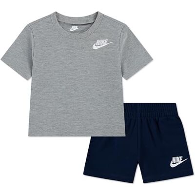 NIKE NKN CLUB LBR KNIT SHORT SET NIKE NKN CLUB LBR KNIT SHORT SET