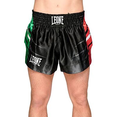 LEONE 1947 Unisex Panta Thai Revo Short, svart, XL Corto, svart LEONE 1947 Unisex Panta Thai Revo Short, svart, XL Corto, svart