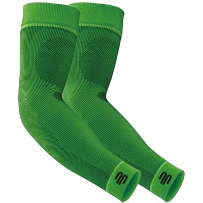 BAUERFEIND , arm-sleeve "Sports Compression Sleeves Arm", 1 par sportiga kompressions-armbandage, Unisex, Armstöd för boll- och uthållighetssporter som stärker armmusklerna, armvärmare BAUERFEIND , arm-sleeve "Sports Compression Sleeves Arm", 1 par sportiga kompressions-armbandage, Unisex, Armstöd för boll- och uthållighetssporter som stärker armmusklerna, armvärmare