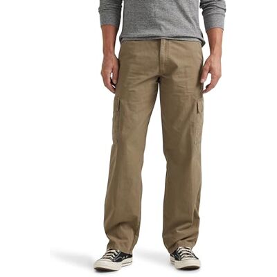 Wrangler Authentics Pantauthentics för män, Militär kaki ripstop, 34W x 29L Wrangler Authentics Pantauthentics för män, Militär kaki ripstop, 34W x 29L