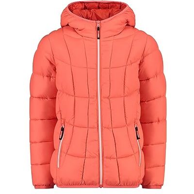 CMP Kid G Unisex Fast Huvjacka Barn Och Pojkar, Röd Fluo, 152 CMP Kid G Unisex Fast Huvjacka Barn Och Pojkar, Röd Fluo, 152