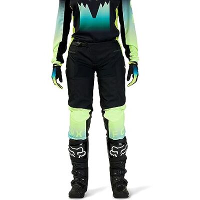 Fox Racing Pants Fox Lady 180 Flora svart/gul 8, dambyxor Fox Racing Pants Fox Lady 180 Flora svart/gul 8, dambyxor