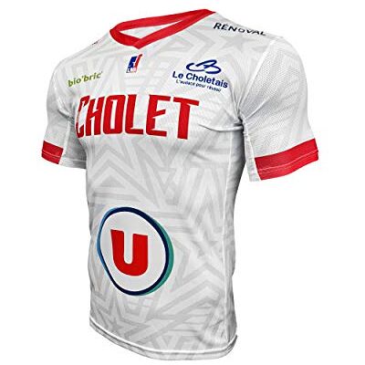 Cholet Officiell trikot 2019–2020 basket barn XX–Small vit Cholet Officiell trikot 2019–2020 basket barn XX–Small vit