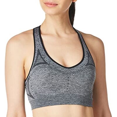 Hanes Sport-BH, sömlös sport-BH, för brottarrygg, måttligt stöd, fukttransporterande, 1 eller 3-pack, XXL Hanes Sport-BH, sömlös sport-BH, för brottarrygg, måttligt stöd, fukttransporterande, 1 eller 3-pack, XXL
