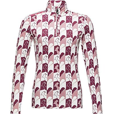 Rossignol Palmar 1/2 Zip Mellanlager, Kvinna, Bordeaux, XL Rossignol Palmar 1/2 Zip Mellanlager, Kvinna, Bordeaux, XL