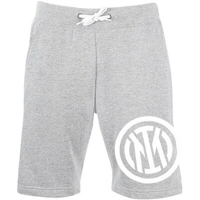 Inter I M New Logo Shorts Grå Inter I M New Logo Shorts Grå