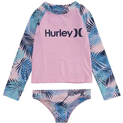 Hurley dam långärmad Rash Guard baddräkt Hurley dam långärmad Rash Guard baddräkt