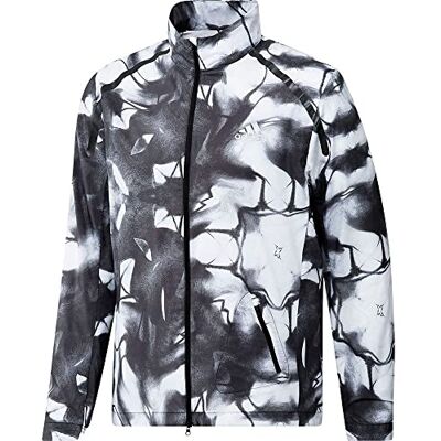 adidas Marathon jacka herr, Vit/kol/tryckt, XS adidas Marathon jacka herr, Vit/kol/tryckt, XS