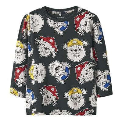 NAME IT Nmmjorgen Paw Ls Nreg Top Cplg, Urban chic, 92 NAME IT Nmmjorgen Paw Ls Nreg Top Cplg, Urban chic, 92