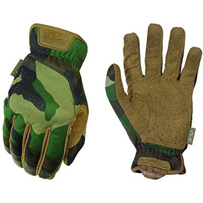 Mechanix Wear FastFit® Woodland Camo-handskar (medium, Woodland kamouflage), M Mechanix Wear FastFit® Woodland Camo-handskar (medium, Woodland kamouflage), M