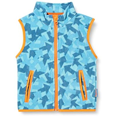 Playshoes Unisex barn fleece väst utomhus topp, pilar, 128 Playshoes Unisex barn fleece väst utomhus topp, pilar, 128