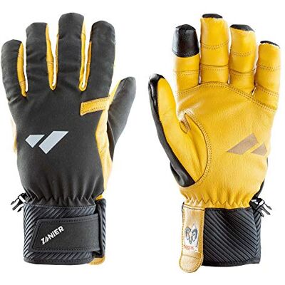 Zanier Unisex – vuxna 21118-2050-6,5 handskar, svart, gul, 6,5 Zanier Unisex – vuxna 21118-2050-6,5 handskar, svart, gul, 6,5