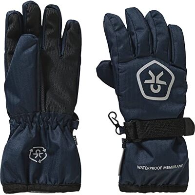 Color Kids handskar barn, Marin – vit, 6-8 Color Kids handskar barn, Marin – vit, 6-8