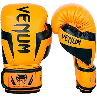 Venum , Elite boxningshandskar barn, unisex barn, M, fluo orange Venum , Elite boxningshandskar barn, unisex barn, M, fluo orange