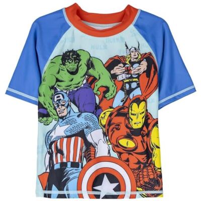 CERDÁ LIFE'S LITTLE MOMENTS Pojkens Avengers simma T-shirt Rash Guard, flerfärgad, 4 år CERDÁ LIFE'S LITTLE MOMENTS Pojkens Avengers simma T-shirt Rash Guard, flerfärgad, 4 år