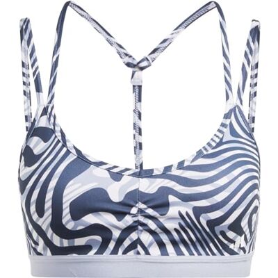 adidas Kvinnor Yoga Essentials Medelstarkt stöd sport-bh, Legend Ink, XL adidas Kvinnor Yoga Essentials Medelstarkt stöd sport-bh, Legend Ink, XL