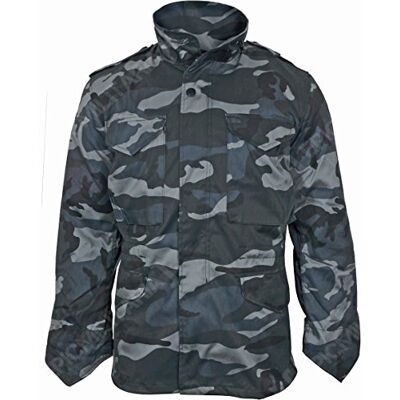 Mil-Tec jacka Us Import M65 Av.doubl.dark Camo jacka blandad Mil-Tec jacka Us Import M65 Av.doubl.dark Camo jacka blandad