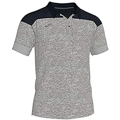 Joma Winner polotröja för män, barn en storlek antracit/svart Joma Winner polotröja för män, barn en storlek antracit/svart