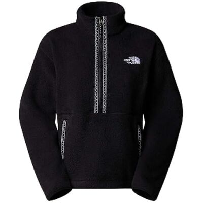 The North Face Tnf Fleeski 1/4 Zip Po Tröja för kvinnor, Tnf Black/Tnf Black, XS The North Face Tnf Fleeski 1/4 Zip Po Tröja för kvinnor, Tnf Black/Tnf Black, XS