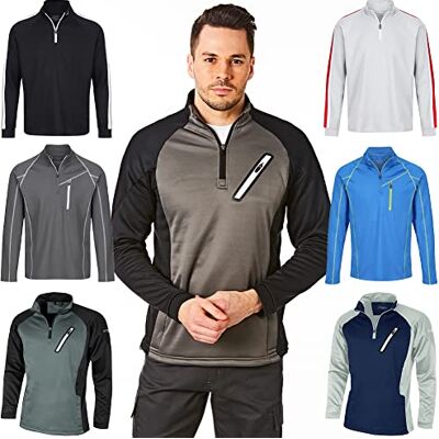 Under Par Zip Neck Raglan Sleeve Jacket Mid Layer Fleece Top Golf Skjorta Herr (1 st) Under Par Zip Neck Raglan Sleeve Jacket Mid Layer Fleece Top Golf Skjorta Herr (1 st)