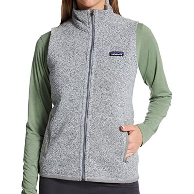 Patagonia Dam W's Better Sweater Vest Performance-Fleece, Björkvit, XL Patagonia Dam W's Better Sweater Vest Performance-Fleece, Björkvit, XL