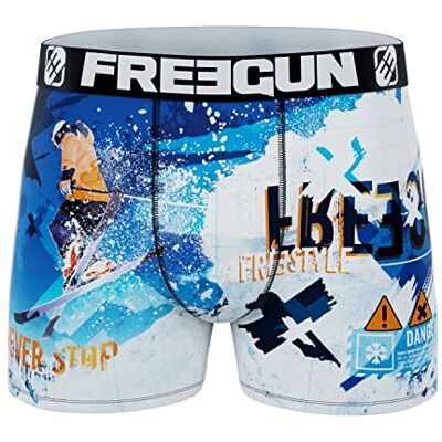 FREEGUN Boxershorts för pojkar, bekväma, underkläder för unga människor, hoppning, Gratis, 6-8 år FREEGUN Boxershorts för pojkar, bekväma, underkläder för unga människor, hoppning, Gratis, 6-8 år