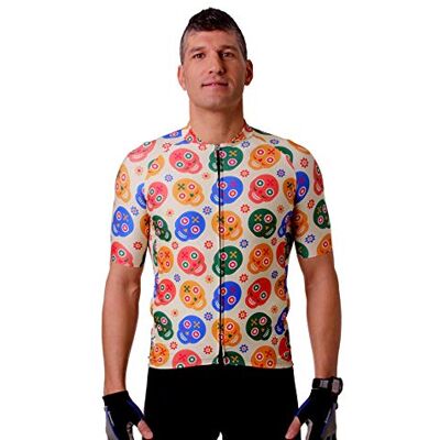 Hoopoe Running Apparel HOOPOE Maillot Cykling Skully, Man, Kvinna, Kortärmad, Skully Storlekar (XS till XL) Hoopoe Running Apparel HOOPOE Maillot Cykling Skully, Man, Kvinna, Kortärmad, Skully Storlekar (XS till XL)
