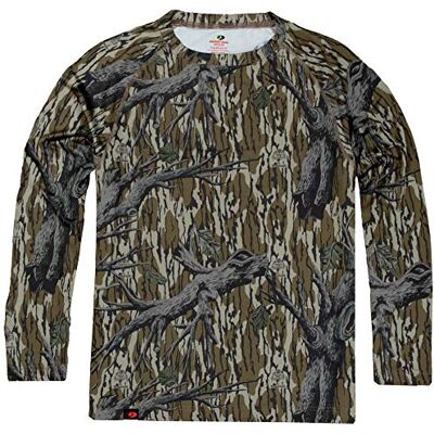 Mossy Oak mäns jaktskjorta kamouflagekläder långärmad Mossy Oak mäns jaktskjorta kamouflagekläder långärmad