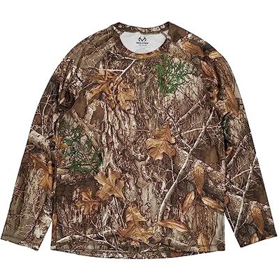 Realtree Termounderkläder för män av tung fleece, kant, L, Edge, L Realtree Termounderkläder för män av tung fleece, kant, L, Edge, L