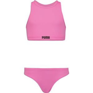 PUMA simma flickor racerback bikini set, Opera Mauve, 116 cm PUMA simma flickor racerback bikini set, Opera Mauve, 116 cm