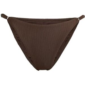 adidas dam Iconisea Ribbed Bikini Bottom Swimwear, Aurora Coffee, 42 adidas dam Iconisea Ribbed Bikini Bottom Swimwear, Aurora Coffee, 42