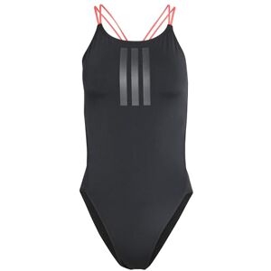 adidas dam Ripstream 3-Stripes Tie Back Swimsuit Swimwear, black, 42 adidas dam Ripstream 3-Stripes Tie Back Swimsuit Swimwear, black, 42